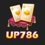 UP786 Game logo shows card games