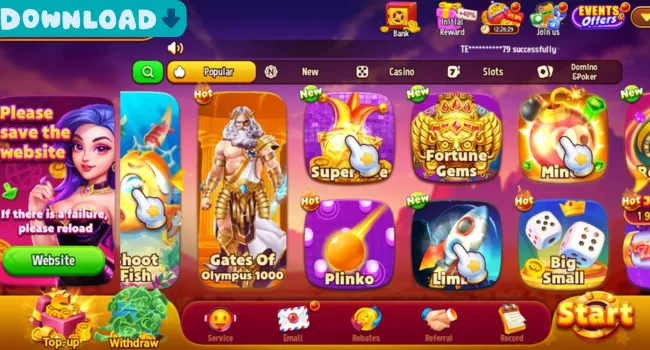 WWB 777 Game homepage games